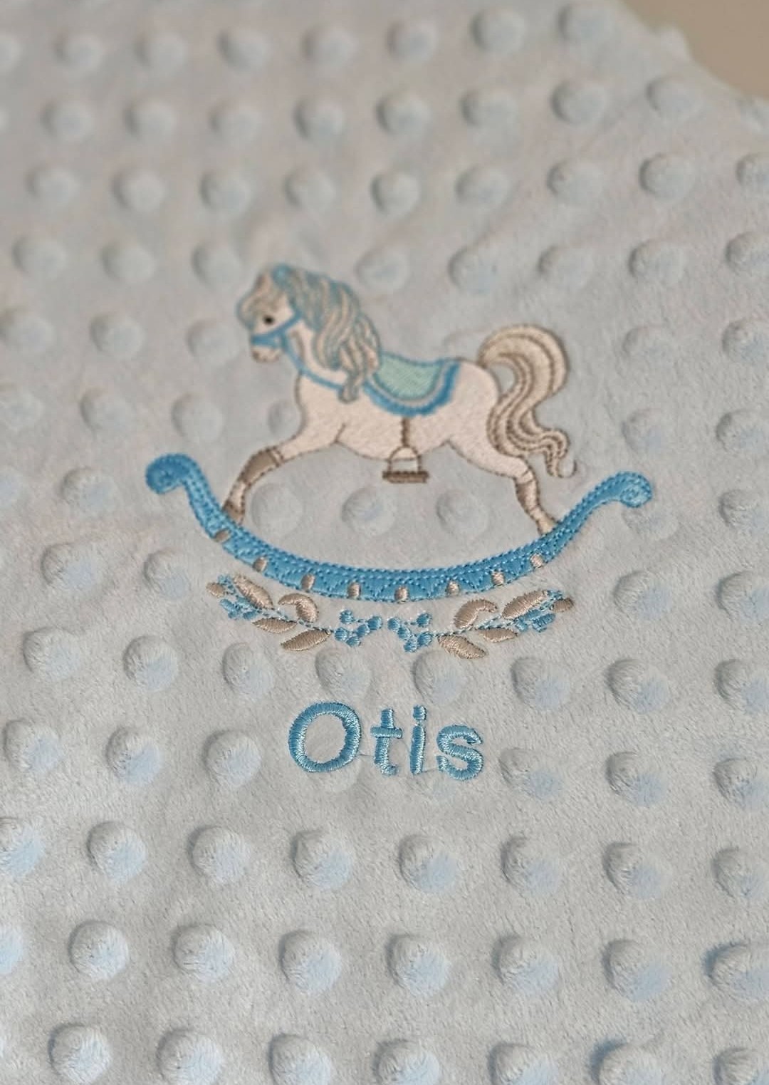 Personalised baby blanket