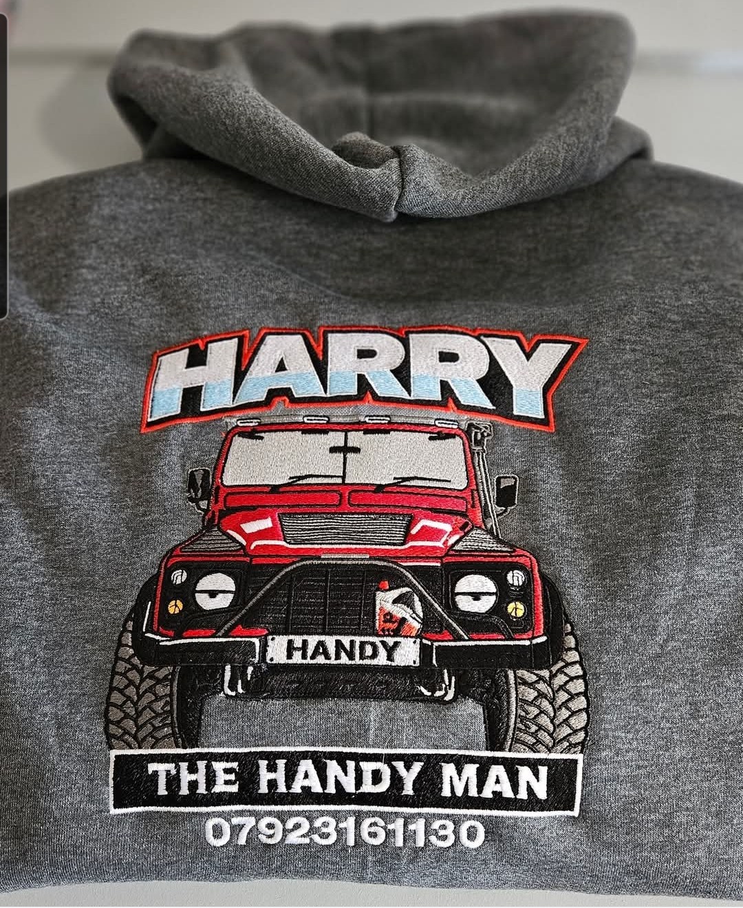 Large back logo